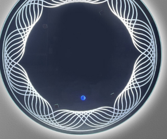 Зеркало 60*60см с LED-подсветкой круглое (2025)