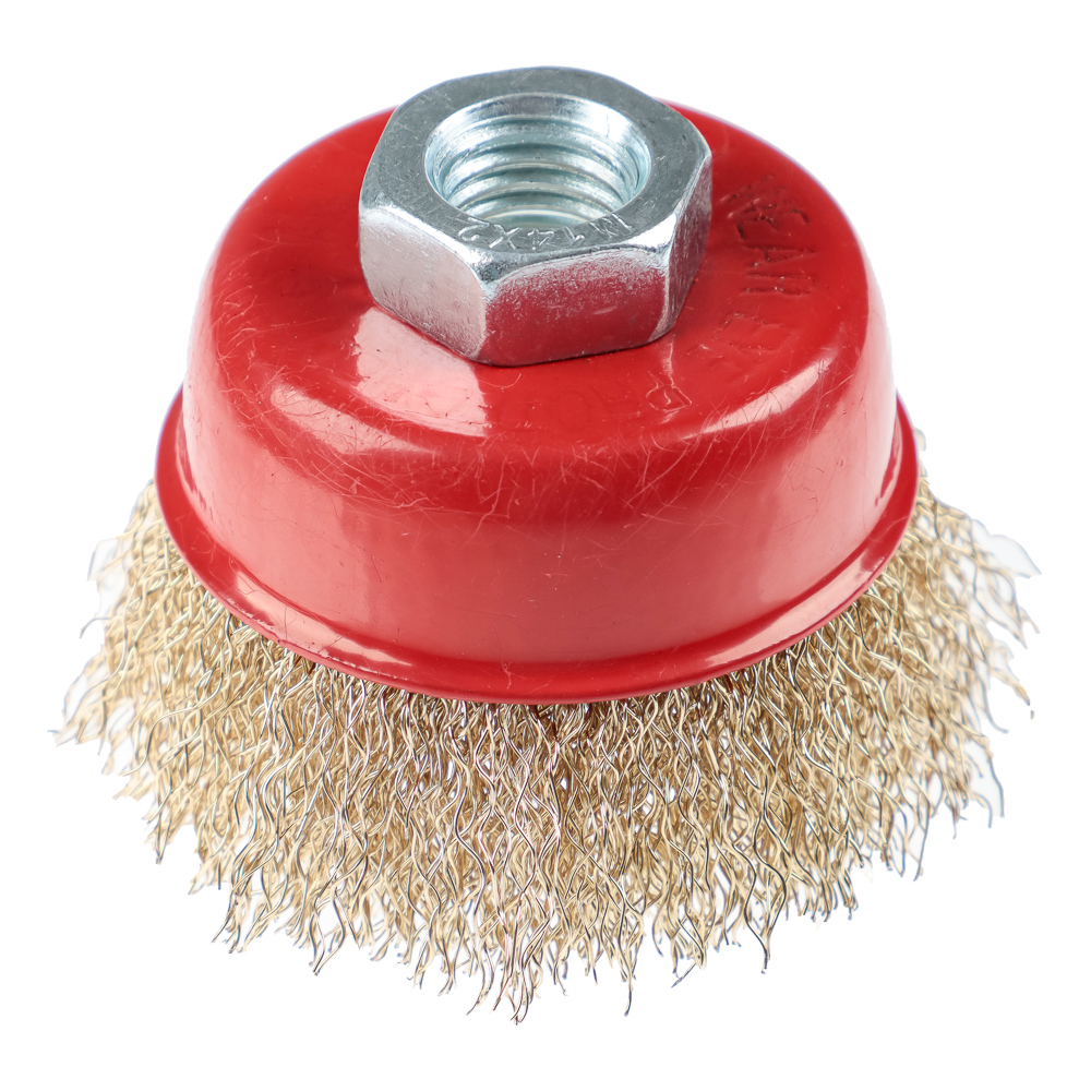 Щетка 3-ON металлическая для УШМ 65 мм чашка