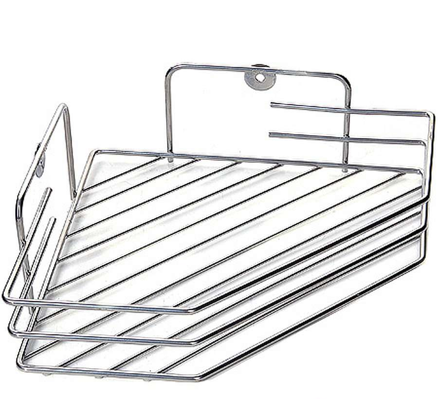 Полка угловая 1 секц. хром AМ 71C