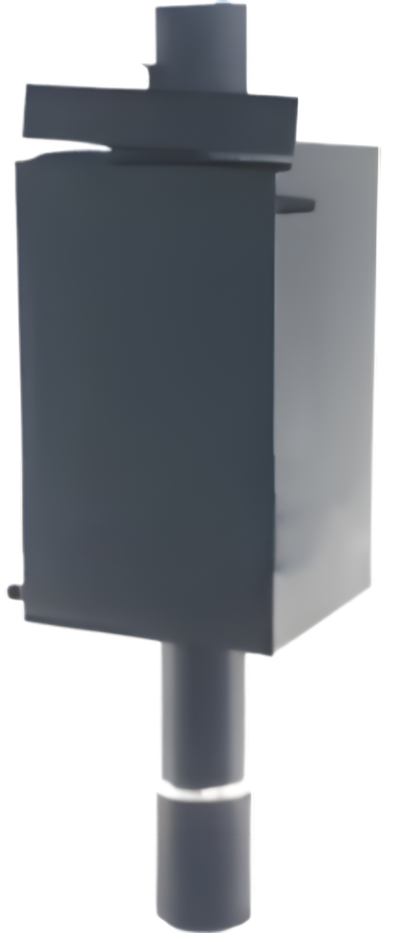 Бак самовар 55л квадрат