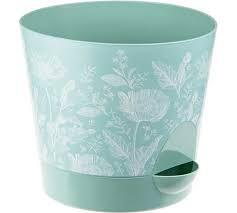 Кашпо НИКА ДЕКО D180мм 2.7л с прикорн.полив. маки М3078