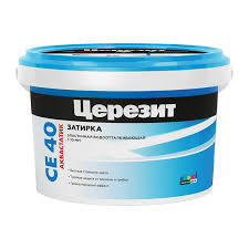 Затирка ЦЕРЕЗИТ СЕ 40  эласт. водооттал. противогрибковая серый (2кг)