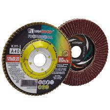 Круг лепест. "LUGAABRASIV" 125х22,23мм А40