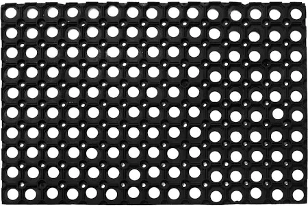 Коврик VORTEX коврик ячеистый грязесборный  черный 40х60 см