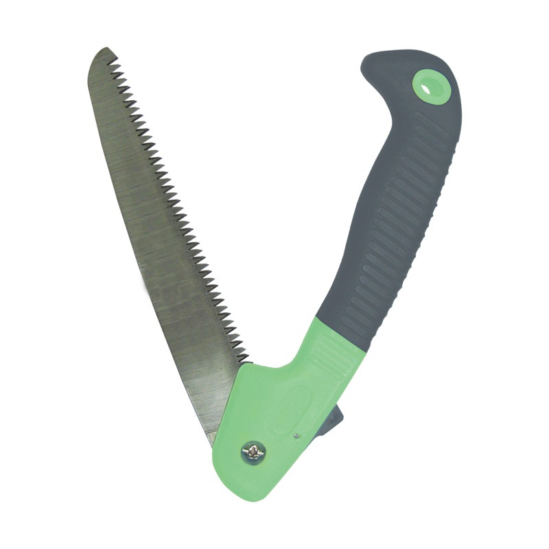 Ножовка  садовая складная 180мм обрезиненная ручка  ФАРИНА 93222