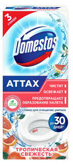 ДОМЕСТОС стикер д/т 30г Тропич.свеж