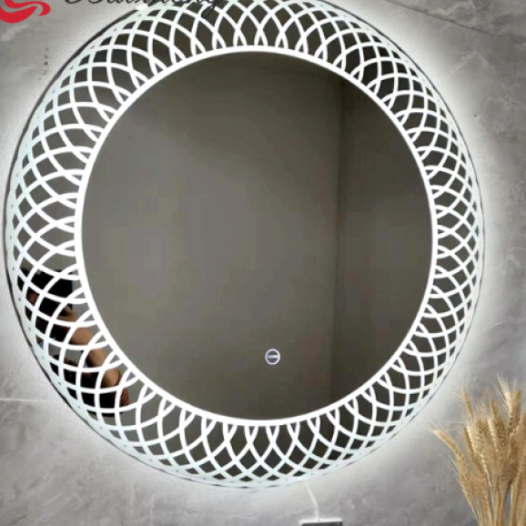 Зеркало 60*60 см с LED-подсветкой круглое BZ-BS-LED2023