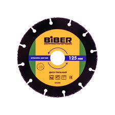 Диск пильный"BIBER"125мм.Германия  Мультирез для УШМ