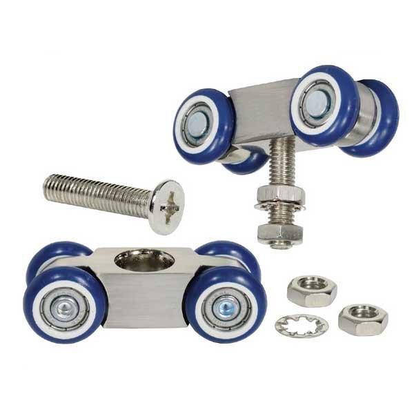 TRODOS Комплект роликов д/раздв/дверей TRODOS с фикс.QD-978 верхн/вкл