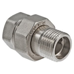 Сгон Valtec прямой 3/4 никель (американка) (10) VTr.341.N.0005