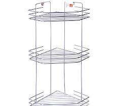 Полка угловая 3х секц. белая АЛТ 66