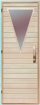 Дверь банная липа (сатин) "Тип-9" 1900*700мм