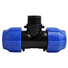 Тройник ПЭ разъем. НР 25*3/4*25