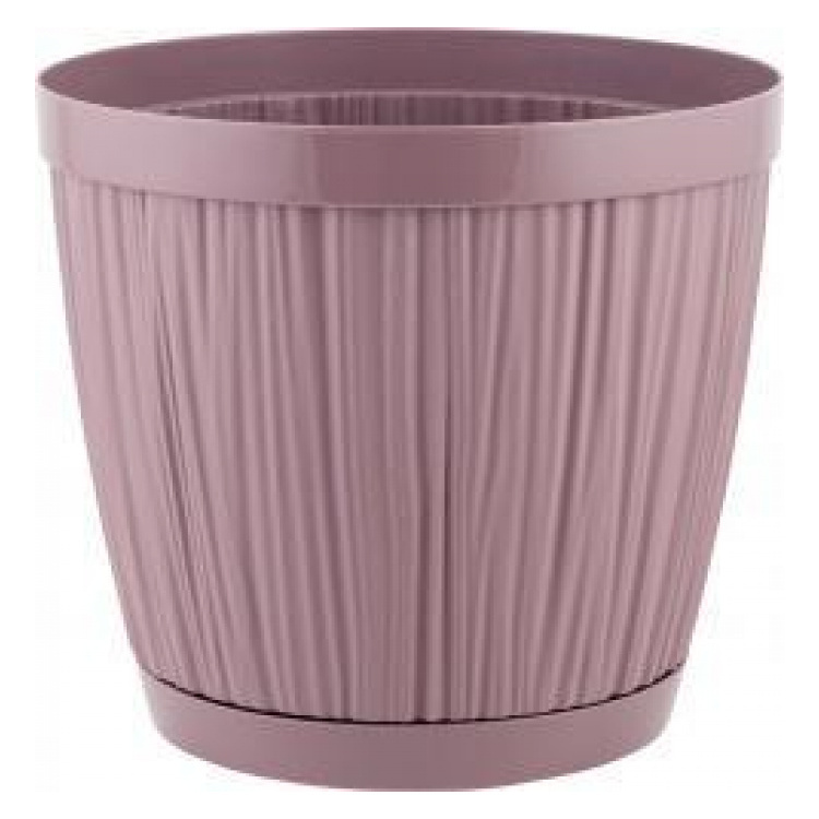 Горшок д/цв. "BARCELONA" D155мм 1,8л Морозная слива