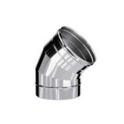 Колено 45гр ф150 нерж 0,5мм