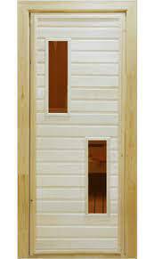 Дверь банная липа (остекл) "Тип-2" 1800*700мм