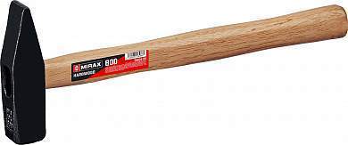 Молоток MIRAX слесарный с деревянной рукояткой 800гр.