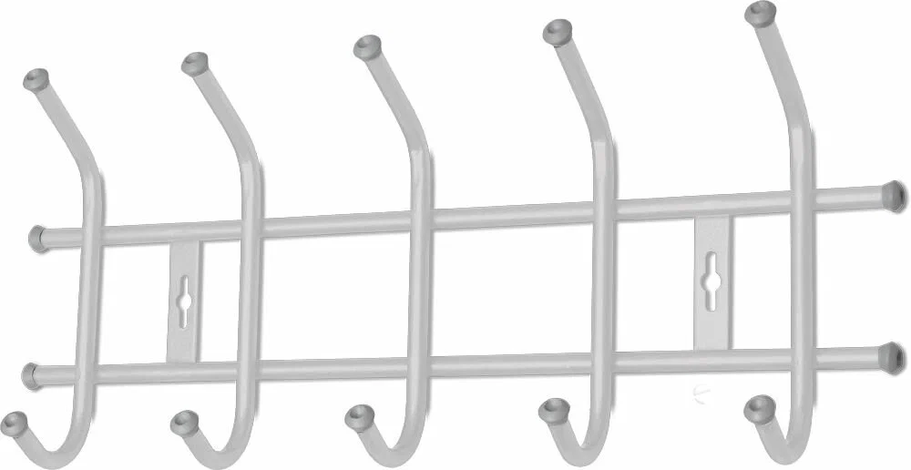 Вешалка настенная 5 крючков ВНТ5 матово серый