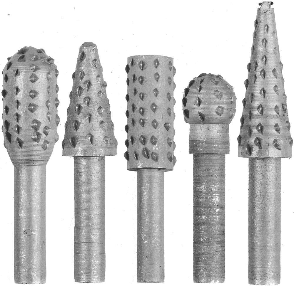 Бор-фрезы 2991-H5 STAYER металлические для дрели 5шт.