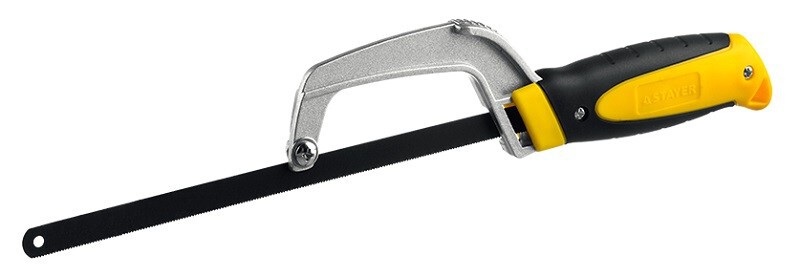Ножовка-ручка STAYER 300мм по металлу (15715)