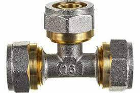 Тройник 16x16x16 мм ц/ц/ц