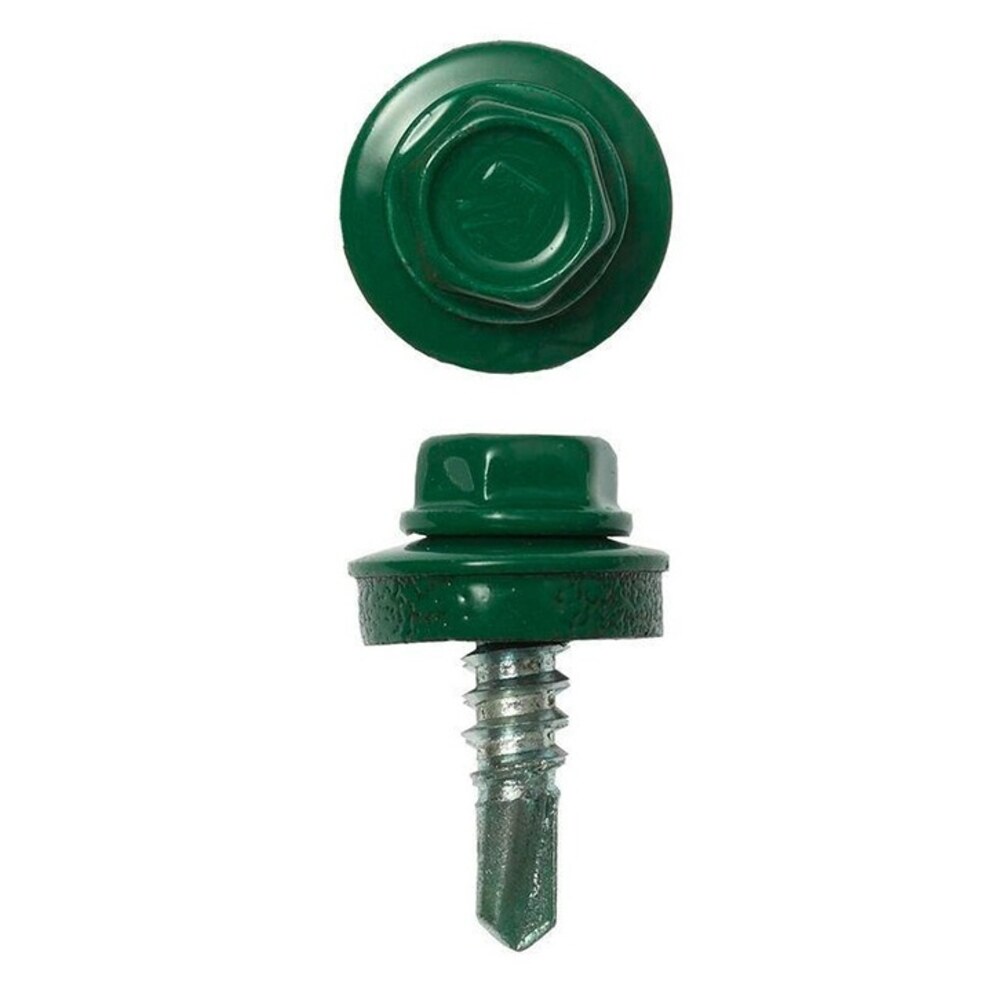 Саморезы кровел. 4,8*29 зел.мох 6005