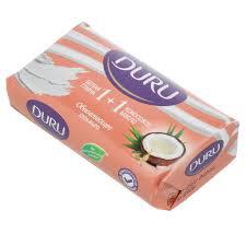 Крем-мыло ДУРУ 80г Глина и кокос, масло