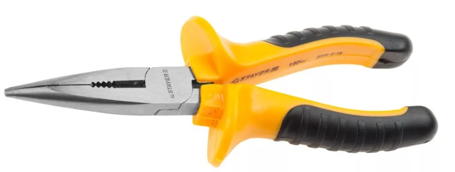 Тонкогубцы STAYER "TopGrip" 160 мм