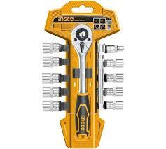 Набор головок INGCO HKTS14122 с трещоткой