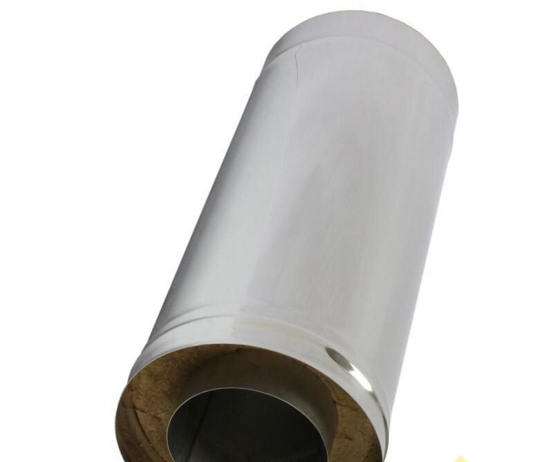 Труба сэндвич 1м. ф150*230/ 0,5мм нерж/нерж 0,5мм