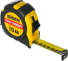 Рулетка BIBER ''Direkt'' 10м х 25мм