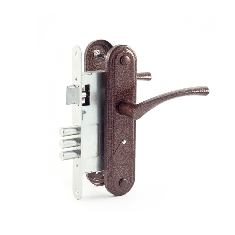 Замок врезной ЗВ 9-4.2 "ЗЕНИТ" медь