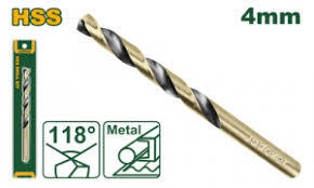 Сверло JADEVER  по мет. 4,0мм HSS