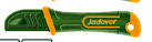 Нож электрика JADEVER  180мм изогнутый с чехлом