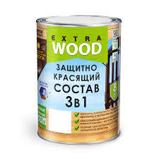 Пропитка Wood Extra Махагон 0,8л защитно-красящий состав 3в1