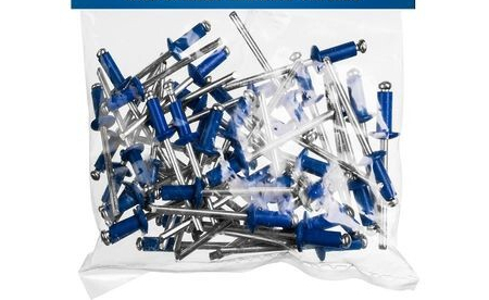 Заклепки алюм. Стайер 4,0*10мм (50шт) синий