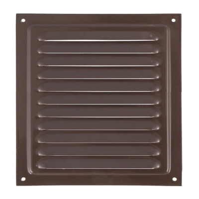 Решетка металлическая 150*150мм коричневая