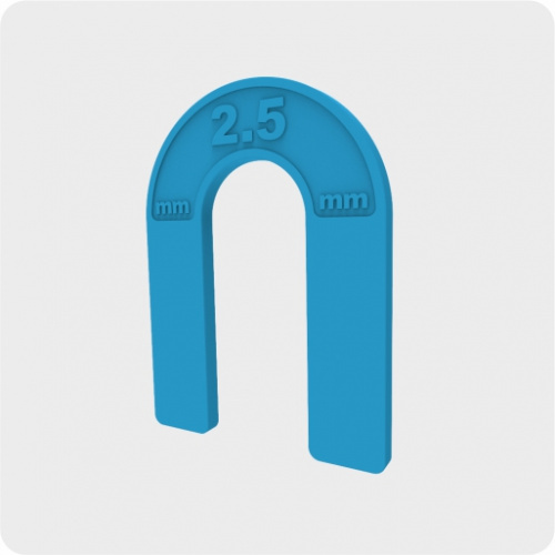 Подкова д/межплит.швов 2,5мм 50шт