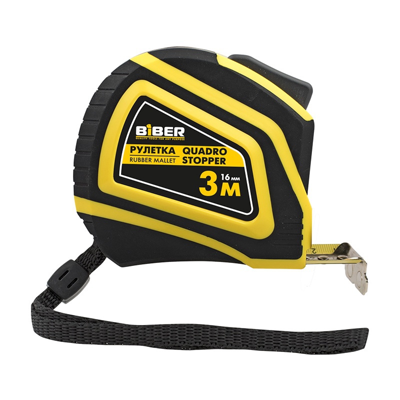 Рулетка 3м*19мм Бибер