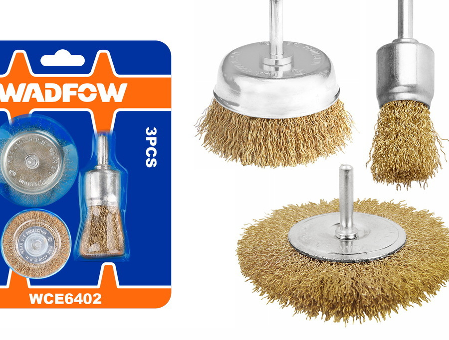 Набор щеток-крацовок 3 шт WADFOW WCE6402