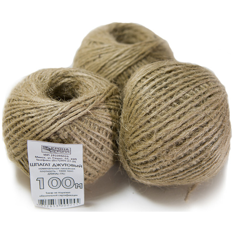 Шпагат джутовый 100м