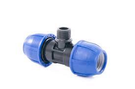 Тройник ПЭ разъем. НР 20*3/4*20