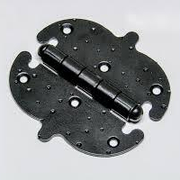 Петля накл. фигурн. НОЭЗ ПН-5-110S черн.матовый