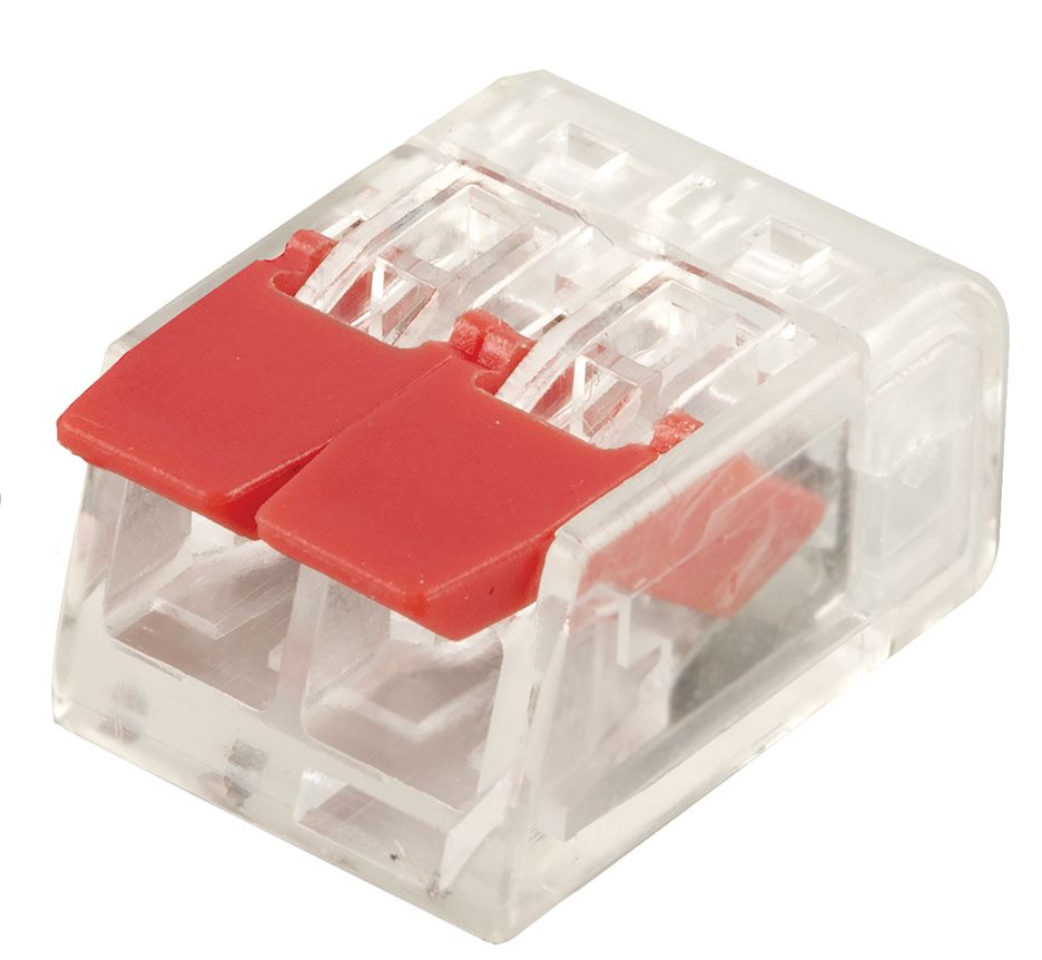 Клеммы STEKKER LD222-412 монтажные унив.  2-проводные