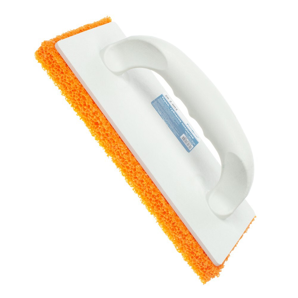 Терка пласт. с губчатым покр. 250 х 130мм