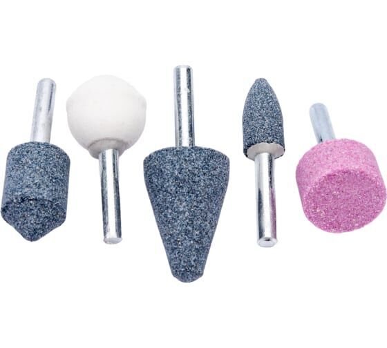 Шарошки BIBER для дрели 5 шт.