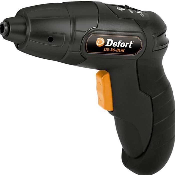 Отвертка Дефорт аккум.