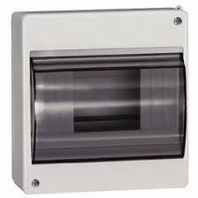 Бокс IЕК КМПн 2/6 прозр. крышка бел.