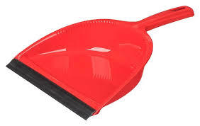 Совок "Rimo" с кромкой красный