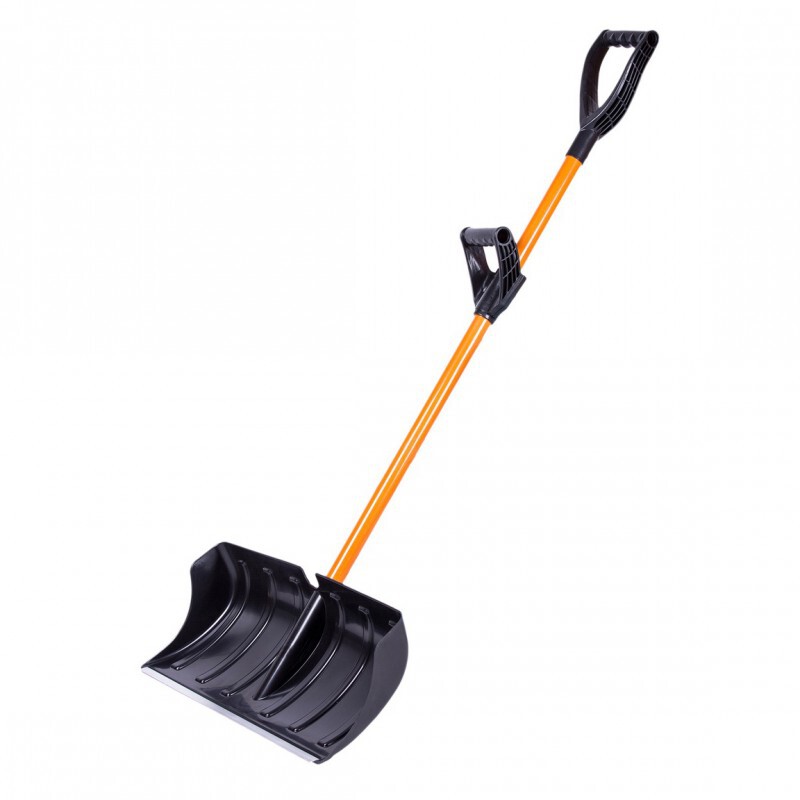 Лопата "Барс" с ал.планкой с фибергласовым черенком и V-ручкой "Элита"